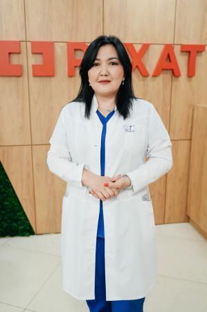 Абышева Ботагоз Дорбетхановна Врач УЗД